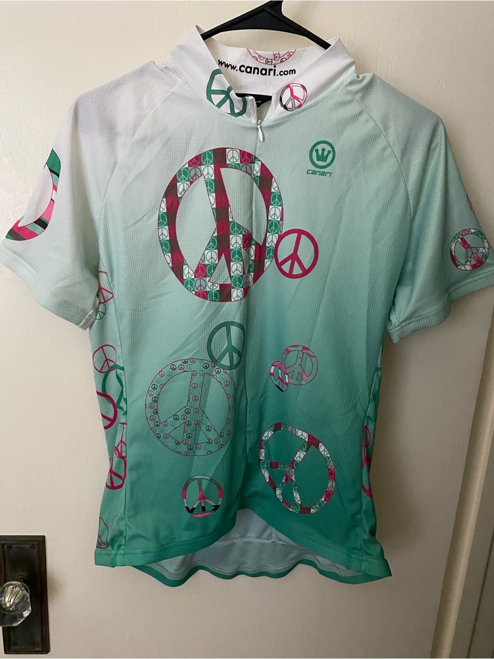 Women’s xl canari cycling shirt